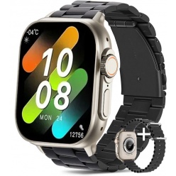 zegarek smartwatch rubicon ultra max br black/bl