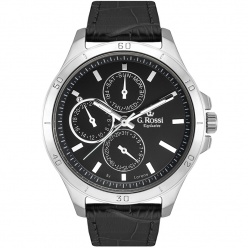 zegarek g. rossi exclusive - cente - 11407a-1a1 czarny sk