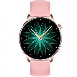 zegarek damski smartwatch rubicon alica rozmowy rosegold silikonowy pasek