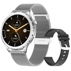 zegarek smartwatch rubicon rncf02 srebrny