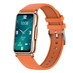 zegarek smartwatch rubicon rncf04 pomarańczowy