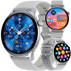 zegarek smartwatch rubicon rncf10 szary 