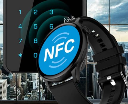 Smartwatch z funkcją NFC
