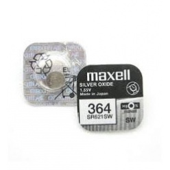 bateria srebrowa do zegarka - maxell sr621sw (364) 