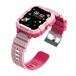 dziecięcy smartwatch różowy gps - wifi - nanosim 4g 