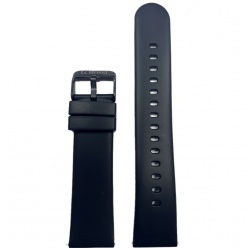 pasek 22 mm smartwatch z logo g.rossi - czarny 2