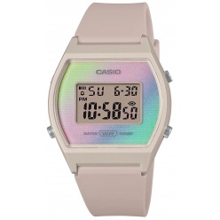 zegarek damski casio lw-205h-4aef różowy