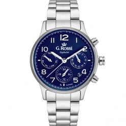 zegarek damski g. rossi exclusive tokia 11643b-6c1- srebrny