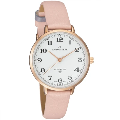 Zegarek damski Jordan Kerr C3344ALX różowy