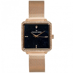 Zegarek damski Jordan Kerr Galaxy - Różowo złoty