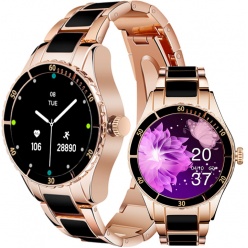 zegarek damski smartwatch rubicon rnce82 czarny