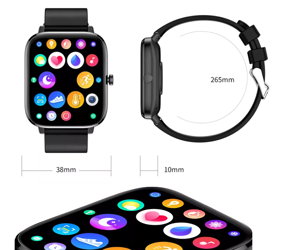 Zegarek Komunijny Smartwatch Rubicon ZKE79 - zestaw z torebką