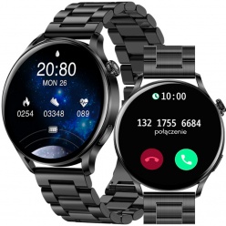 zegarek smartwatch rubicon rnce81 rozmowy metal black