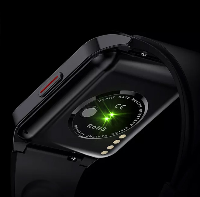 Zegarek SMARTWATCH Rubicon rozmowy E89 fioletowy silikon