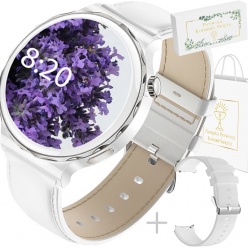 zegarek dla dziewczynki smartwatch rubicon ke92 dwa paski komunia