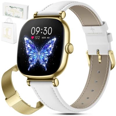 Zegarek dziecięcy na Komunię SMARTWATCH Gravity GT32-2 GD/GD/WH PROF