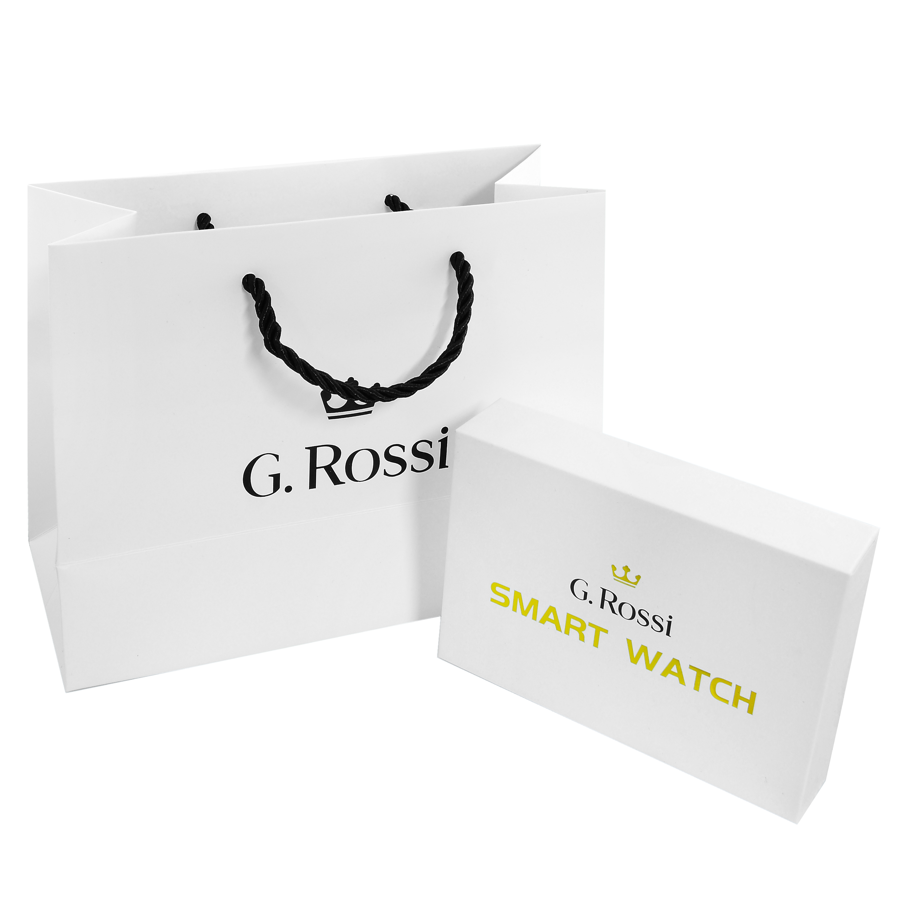 Zegarek G. ROSSI SMARTWATCH SW017-4F różowe złoto
