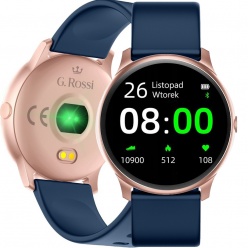  zegarek g. rossi smartwatch  sw010-17 róż + granat