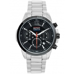 zegarek męski pacific - emax x0022c-1a - chronograf