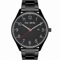 zegarek męski paul lorens paslo czarny - 1273b2-1a5
