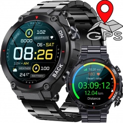 zegarek męski smartwatch z gps hexal 8-2