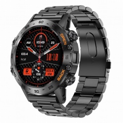 zegarek męski smartwatch gravity aston  gt9-2 czarny/czarna bransoleta