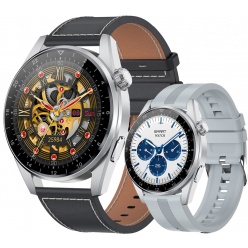 zegarek męski smartwatch rubicon rnce78 rozmowy black/grey/2