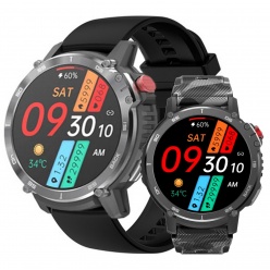 zegarek męski smartwatch rubicon rncf08 z dwoma paskami