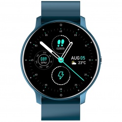 zegarek smartwatch - asperia  gt1-5 granatowy pełny dotyk 