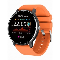 zegarek smartwatch - asperia - gt1-9 pomarańczowy - pełny dotyk 