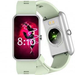 zegarek smartwatch dla dziewczynki komunia rubicon ke83gr zielony