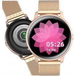 zegarek smartwatch g. rossi sw015 assica rosegold