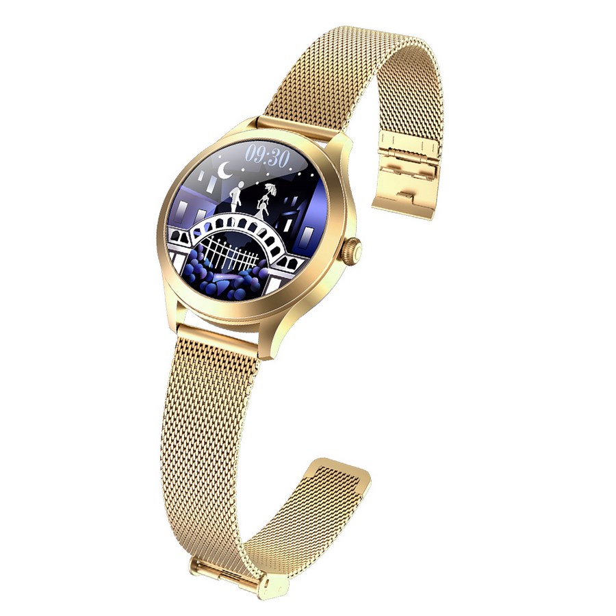 Zegarek SMARTWATCH G. Rossi SW014G-4-4D1-1 Stal  + biały pasek