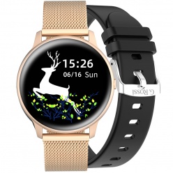 zegarek smartwatch g. rossi sw015-4 + czarny pasek