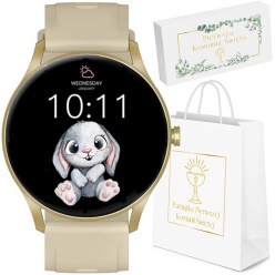 zegarek smartwatch komunia - gt2-4 gold/gold rubber 
