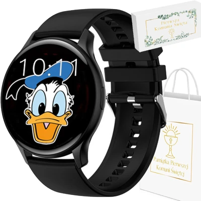 Zegarek SMARTWATCH na Komunię  Rubicon RNCF11 czarny