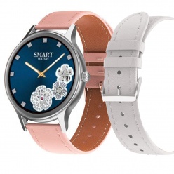 zegarek smartwatch pacific 18-7 sr-pink+white