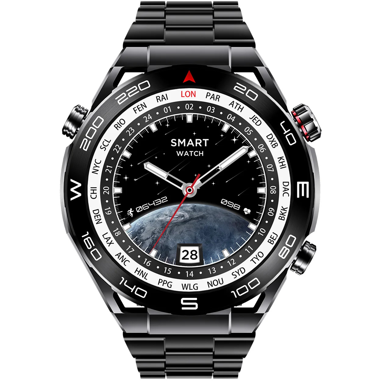 Zegarek SMARTWATCH Rubicon Ultimate czarny