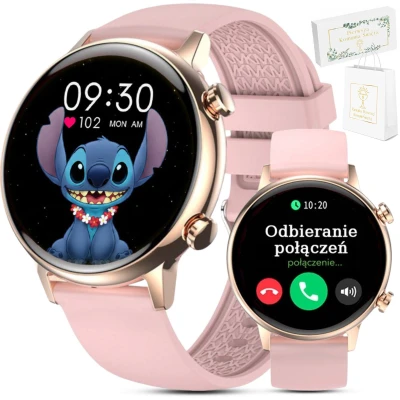 Zegarek SMARTWATCH Rubicon KOMUNIA różowy RNCF09 AMOLED zk