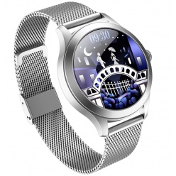 zegarek smartwatch rubicon rnbe62 silver