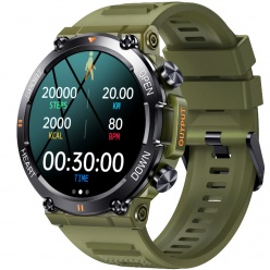 zegarek smartwatch rubicon rnce95 green