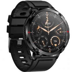 zegarek smartwatch rubicon black with black