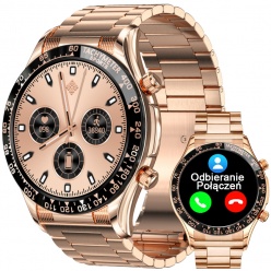 zegarek smartwatch rubicon rnce94 rosegold