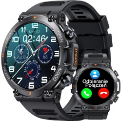 zegarek smartwatch rubicon rnce95 black