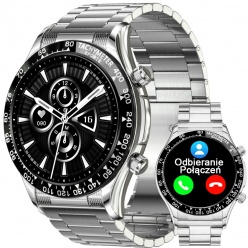 zegarek smartwatch rubicon rnce94 silver