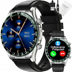 zegarek smartwatch rubicon rnce94 black