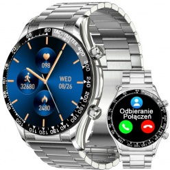 zegarek smartwatch rubicon rnce94 silver