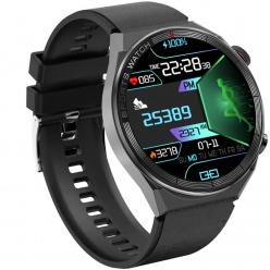 zegarek smartwatch rubicon rnce99 black pasek
