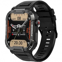 zegarek smartwatch rubicon rncf07 black