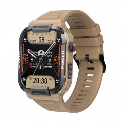 zegarek smartwatch rubicon rncf07 beżowy
